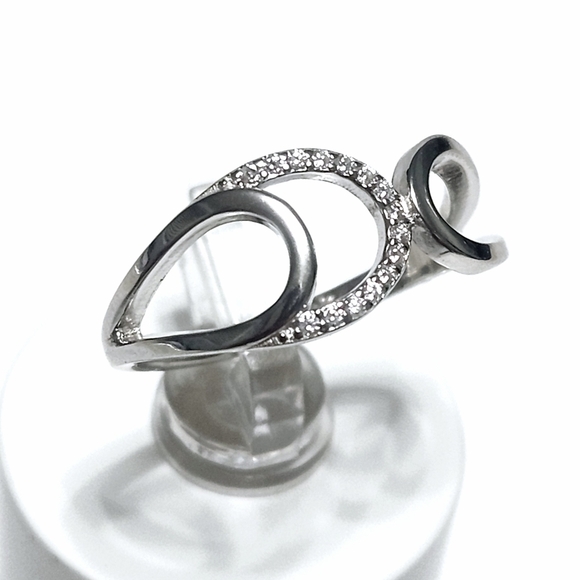 Sterling silver wrap ring Size 7 - Picture 3 of 9